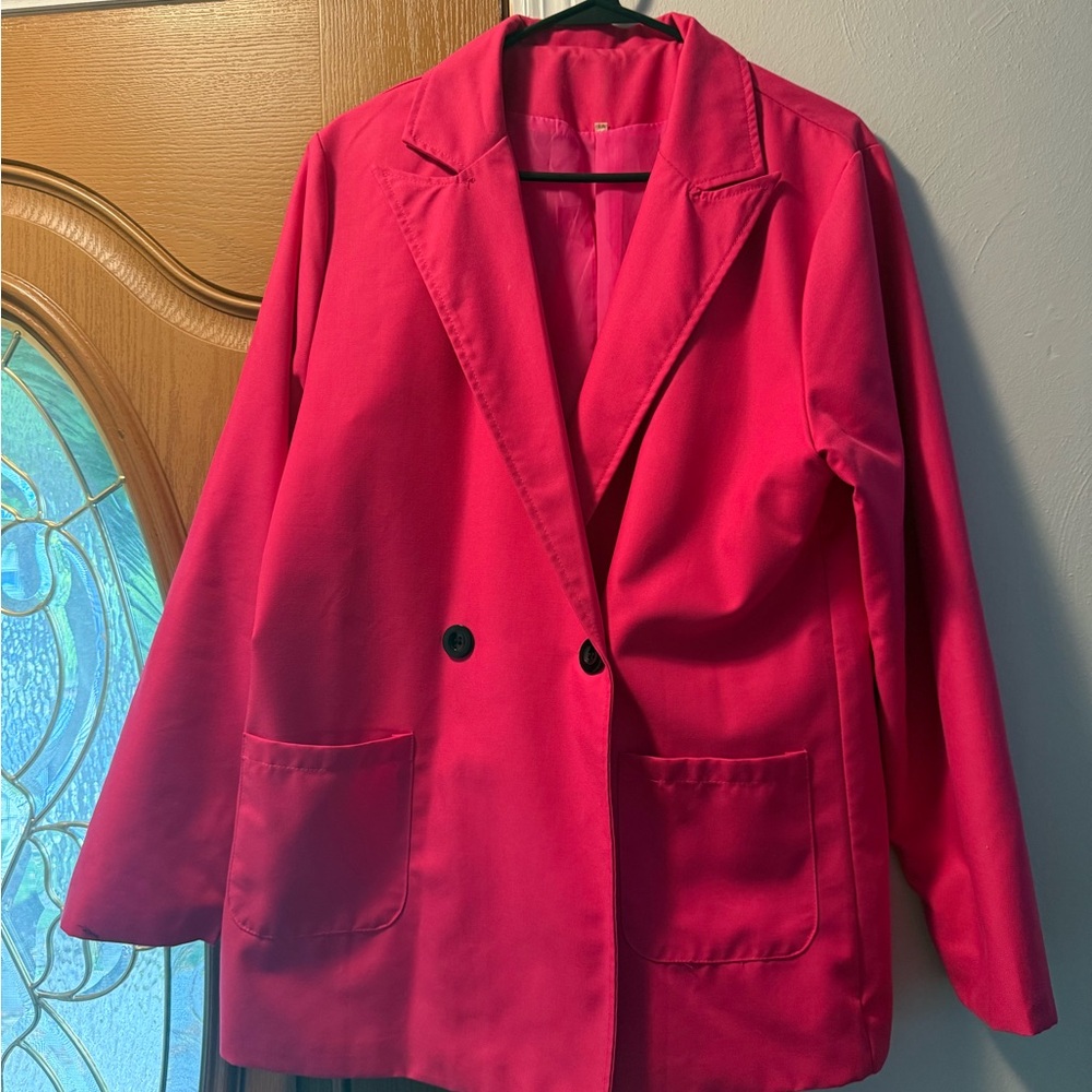 Women's Pink Blazer
